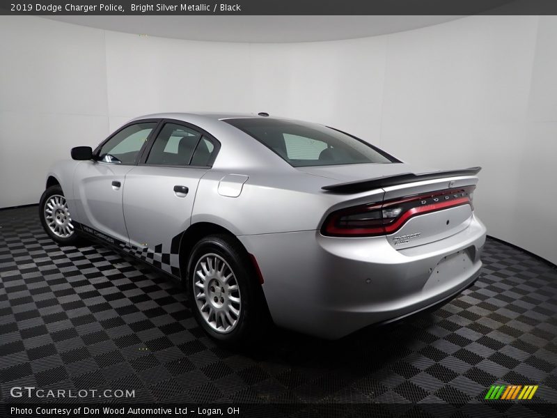Bright Silver Metallic / Black 2019 Dodge Charger Police