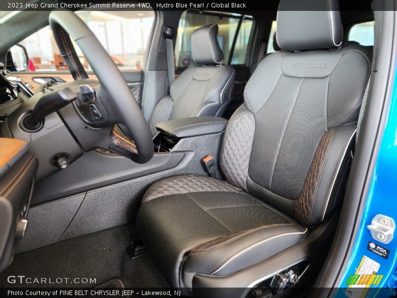 Front Seat of 2023 Grand Cherokee Summit Reserve 4WD