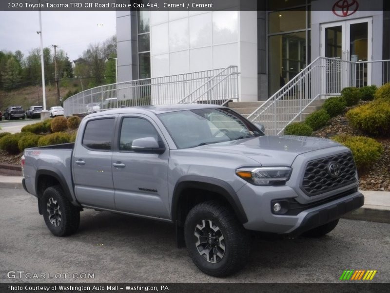 Cement / Cement 2020 Toyota Tacoma TRD Off Road Double Cab 4x4