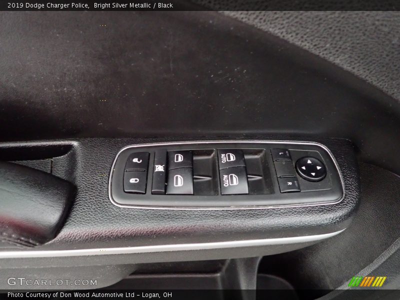 Bright Silver Metallic / Black 2019 Dodge Charger Police