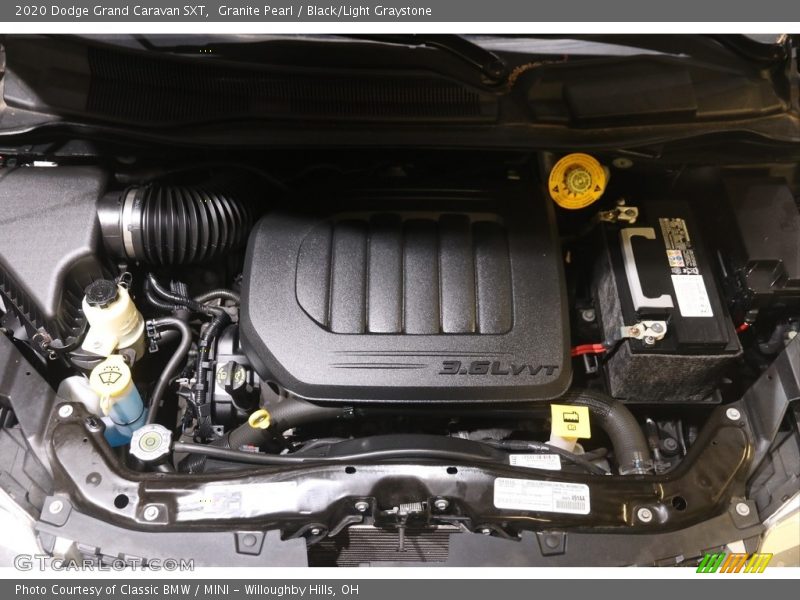 Granite Pearl / Black/Light Graystone 2020 Dodge Grand Caravan SXT