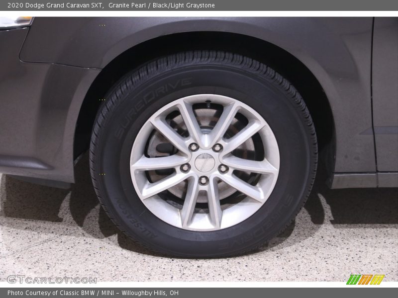 Granite Pearl / Black/Light Graystone 2020 Dodge Grand Caravan SXT