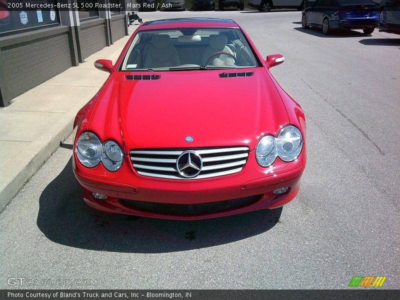Mars Red / Ash 2005 Mercedes-Benz SL 500 Roadster