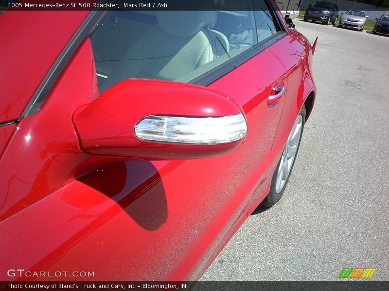 Mars Red / Ash 2005 Mercedes-Benz SL 500 Roadster