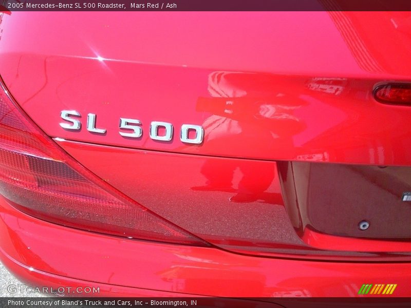 Mars Red / Ash 2005 Mercedes-Benz SL 500 Roadster