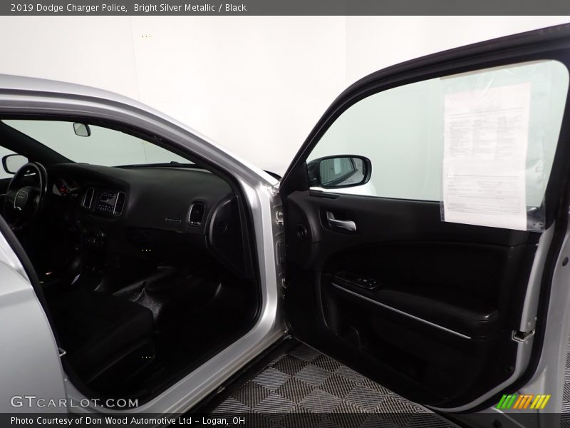 Bright Silver Metallic / Black 2019 Dodge Charger Police