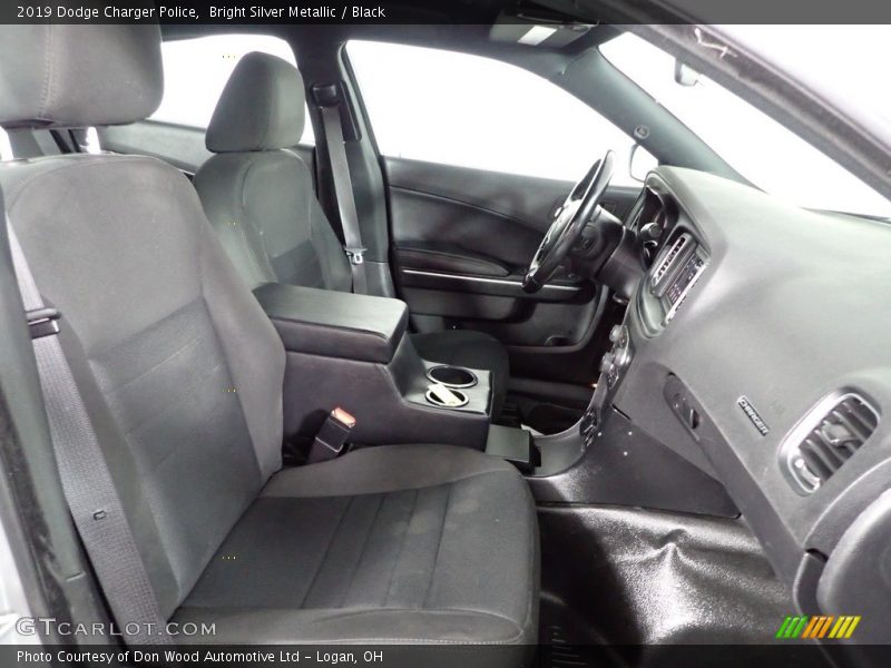 Bright Silver Metallic / Black 2019 Dodge Charger Police