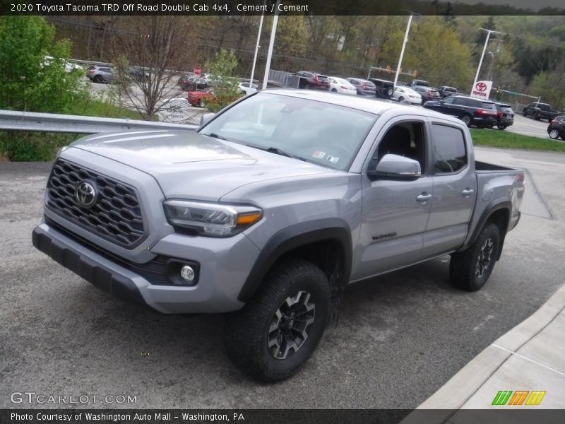 Cement / Cement 2020 Toyota Tacoma TRD Off Road Double Cab 4x4