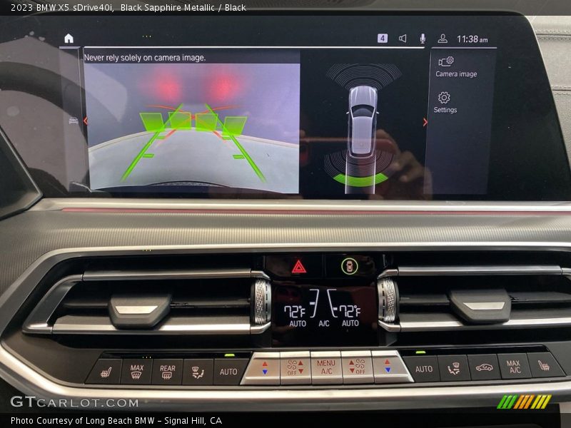 Black Sapphire Metallic / Black 2023 BMW X5 sDrive40i