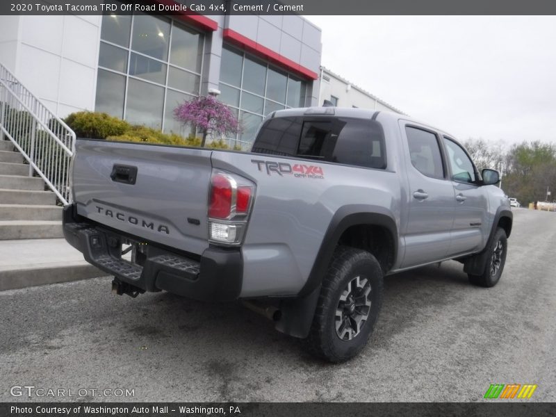 Cement / Cement 2020 Toyota Tacoma TRD Off Road Double Cab 4x4