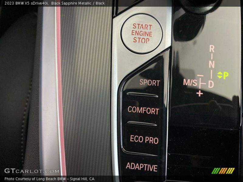 Black Sapphire Metallic / Black 2023 BMW X5 sDrive40i