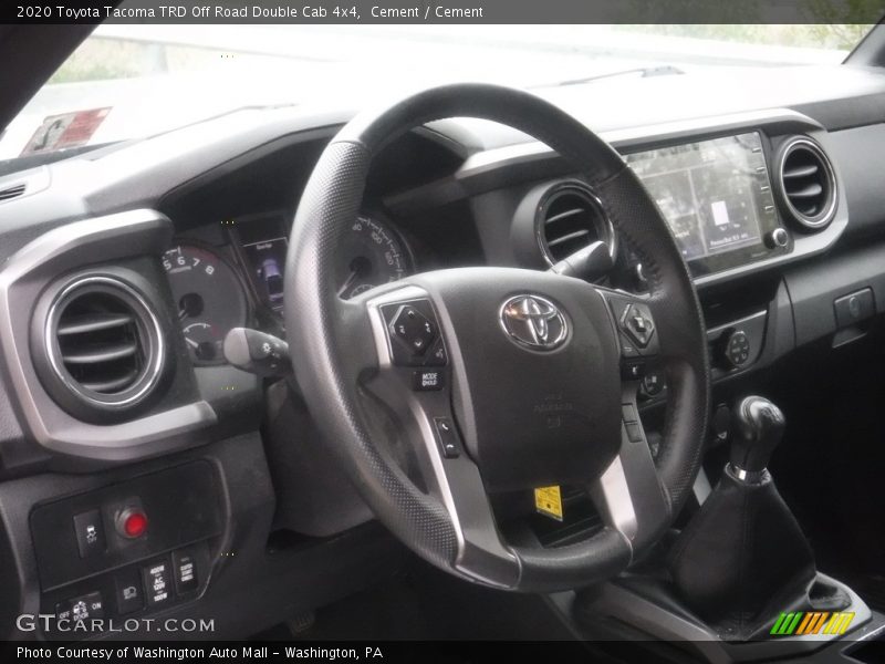 Cement / Cement 2020 Toyota Tacoma TRD Off Road Double Cab 4x4