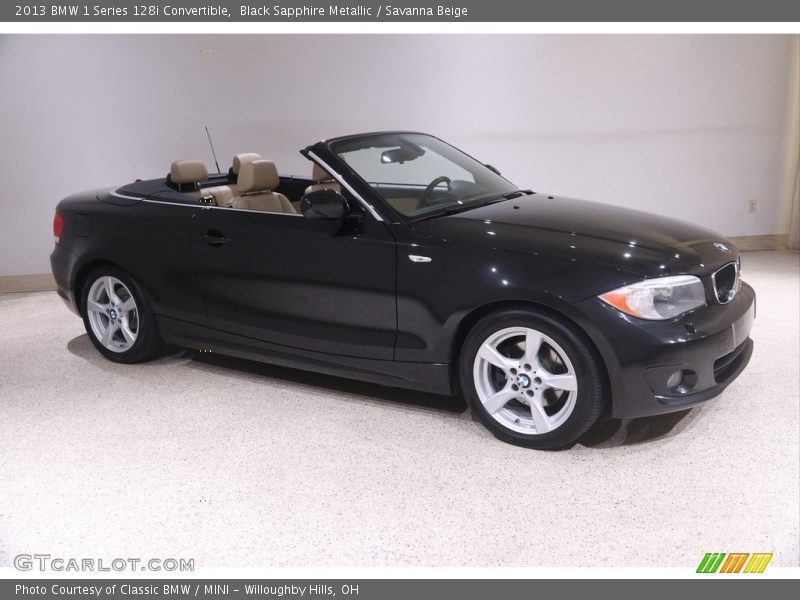 Front 3/4 View of 2013 1 Series 128i Convertible