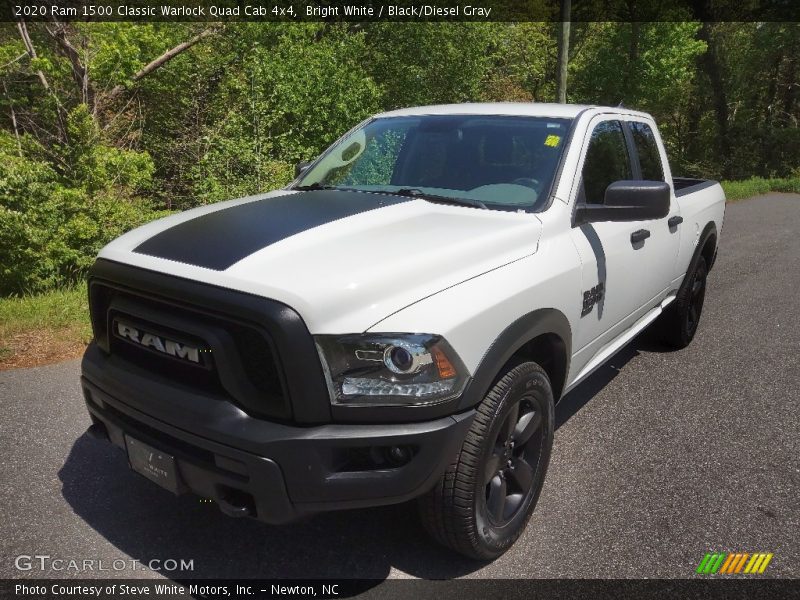 Bright White / Black/Diesel Gray 2020 Ram 1500 Classic Warlock Quad Cab 4x4