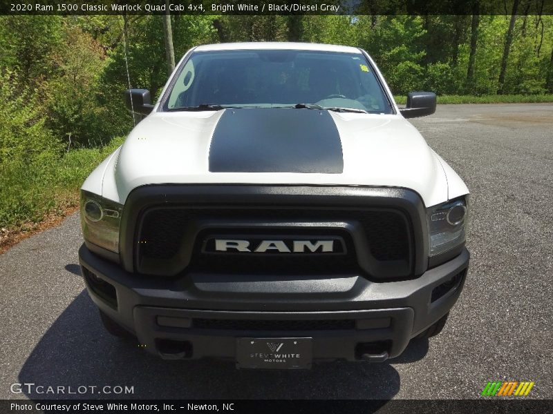 Bright White / Black/Diesel Gray 2020 Ram 1500 Classic Warlock Quad Cab 4x4