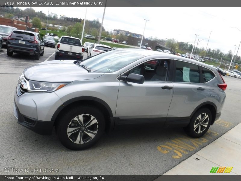 Lunar Silver Metallic / Gray 2019 Honda CR-V LX AWD