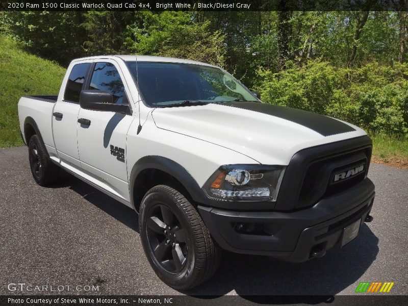 Front 3/4 View of 2020 1500 Classic Warlock Quad Cab 4x4