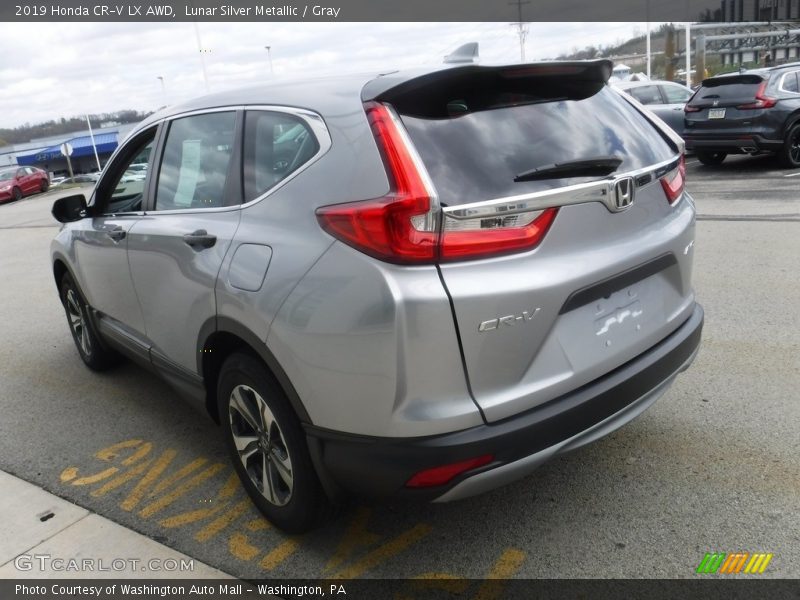 Lunar Silver Metallic / Gray 2019 Honda CR-V LX AWD