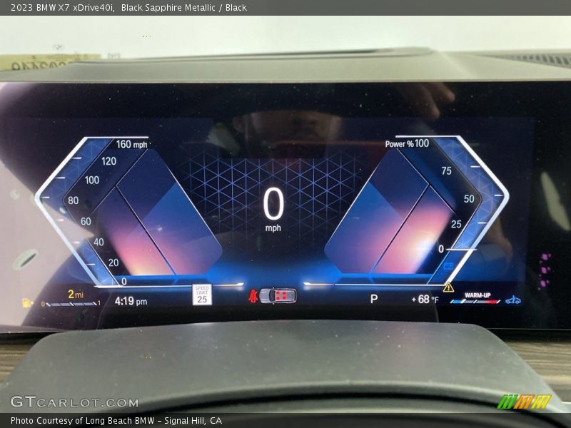 Black Sapphire Metallic / Black 2023 BMW X7 xDrive40i