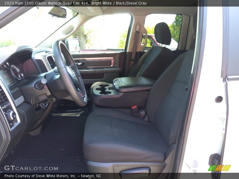 Bright White / Black/Diesel Gray 2020 Ram 1500 Classic Warlock Quad Cab 4x4