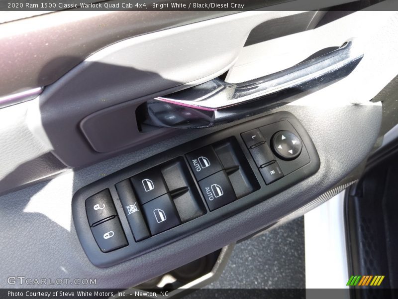 Bright White / Black/Diesel Gray 2020 Ram 1500 Classic Warlock Quad Cab 4x4