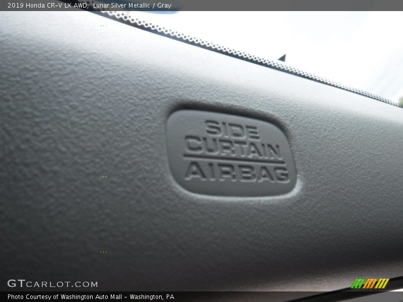 Lunar Silver Metallic / Gray 2019 Honda CR-V LX AWD