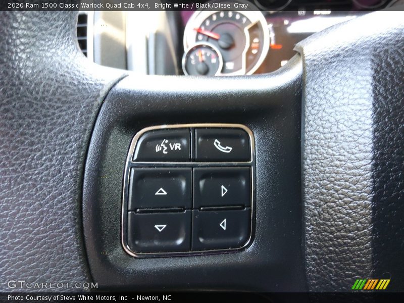 Bright White / Black/Diesel Gray 2020 Ram 1500 Classic Warlock Quad Cab 4x4
