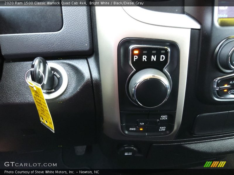 Bright White / Black/Diesel Gray 2020 Ram 1500 Classic Warlock Quad Cab 4x4