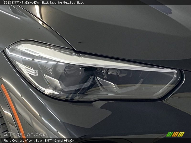 Black Sapphire Metallic / Black 2023 BMW X5 xDrive45e