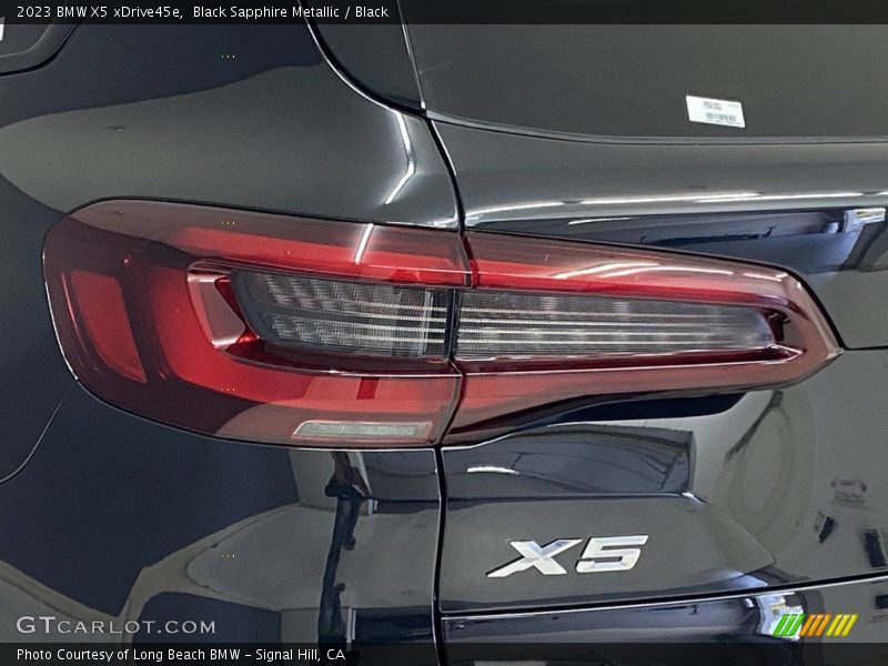 Black Sapphire Metallic / Black 2023 BMW X5 xDrive45e