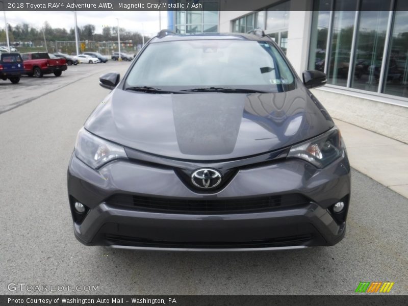 Magnetic Gray Metallic / Ash 2018 Toyota RAV4 Adventure AWD