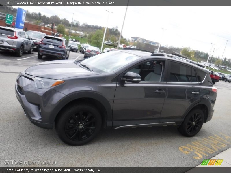 Magnetic Gray Metallic / Ash 2018 Toyota RAV4 Adventure AWD
