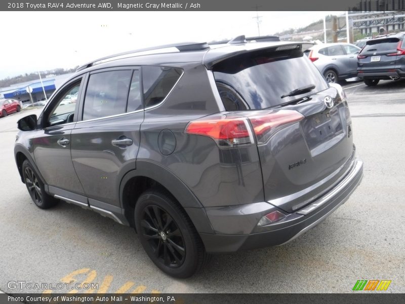Magnetic Gray Metallic / Ash 2018 Toyota RAV4 Adventure AWD