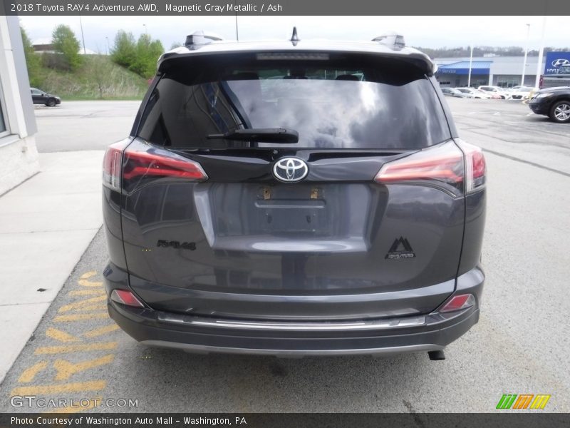 Magnetic Gray Metallic / Ash 2018 Toyota RAV4 Adventure AWD