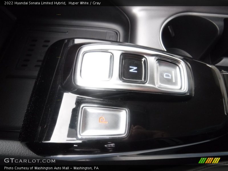 Hyper White / Gray 2022 Hyundai Sonata Limited Hybrid