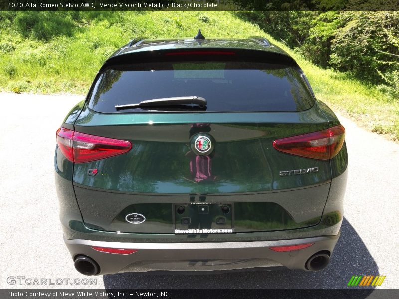Exhaust of 2020 Stelvio AWD