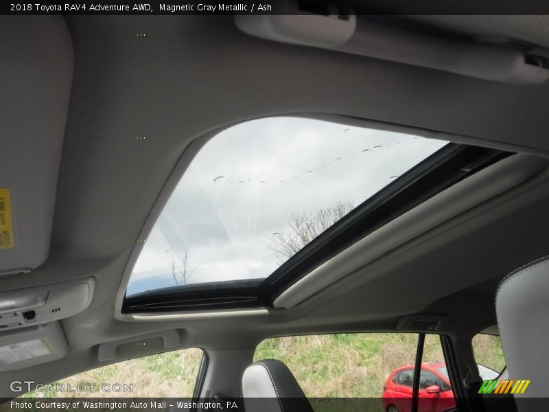 Magnetic Gray Metallic / Ash 2018 Toyota RAV4 Adventure AWD