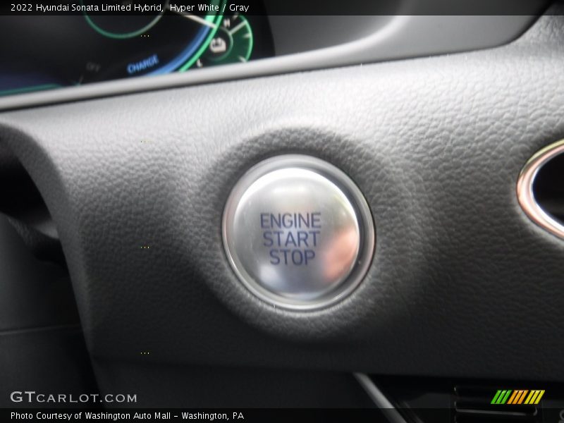 Hyper White / Gray 2022 Hyundai Sonata Limited Hybrid