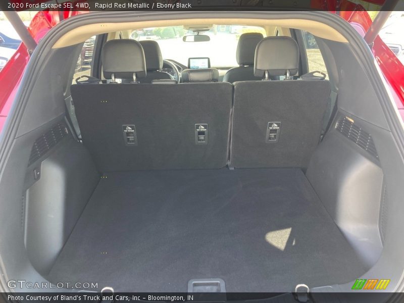 Rapid Red Metallic / Ebony Black 2020 Ford Escape SEL 4WD