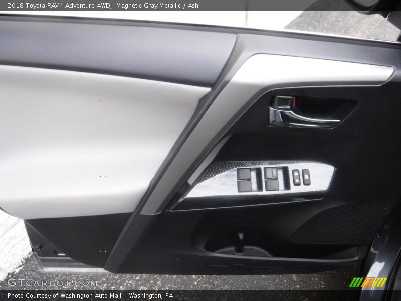 Magnetic Gray Metallic / Ash 2018 Toyota RAV4 Adventure AWD