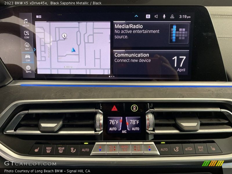 Controls of 2023 X5 xDrive45e