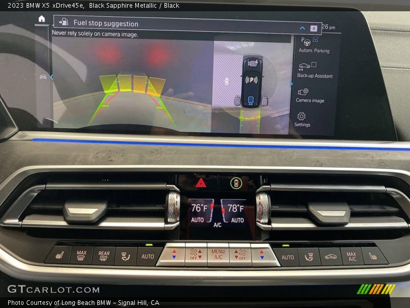 Controls of 2023 X5 xDrive45e