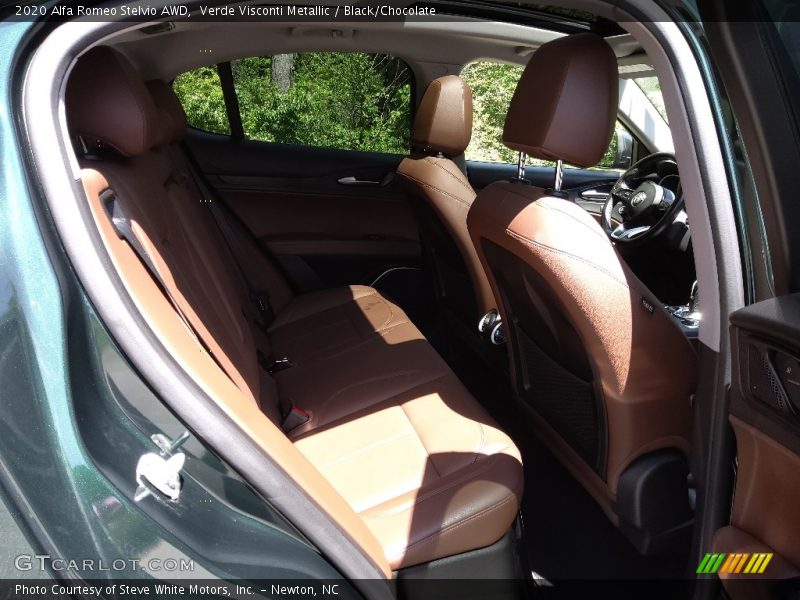 Verde Visconti Metallic / Black/Chocolate 2020 Alfa Romeo Stelvio AWD