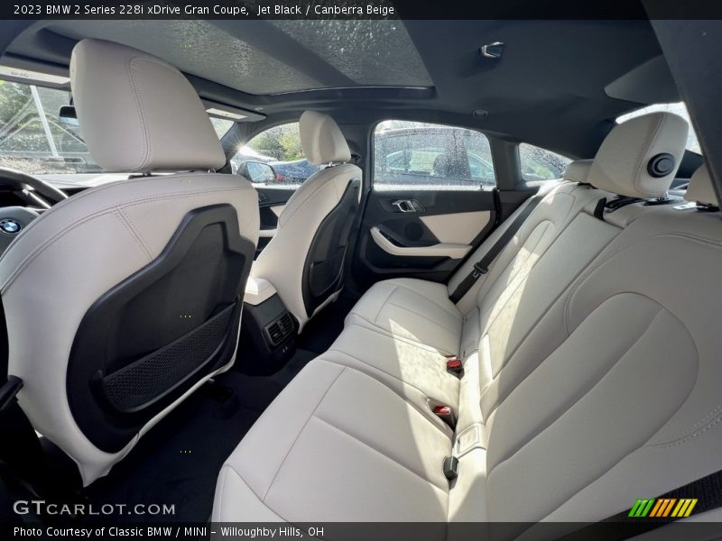 Jet Black / Canberra Beige 2023 BMW 2 Series 228i xDrive Gran Coupe