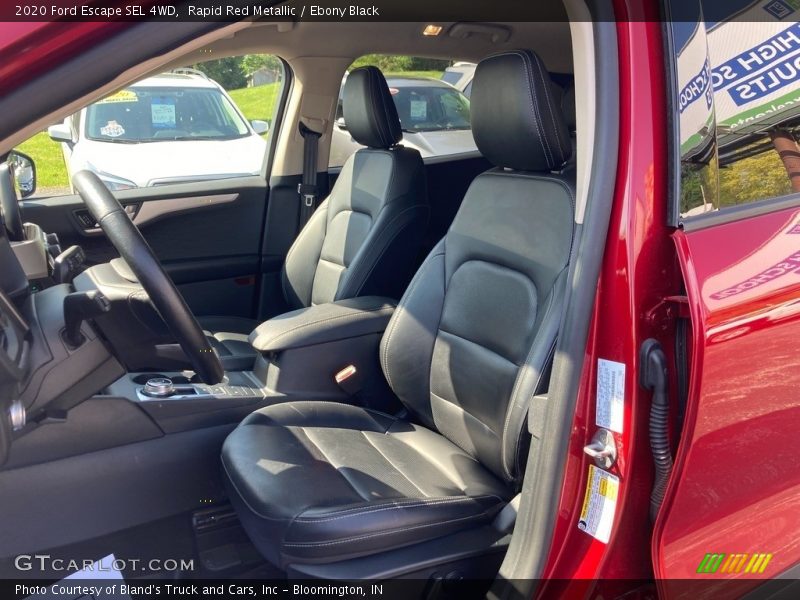 Rapid Red Metallic / Ebony Black 2020 Ford Escape SEL 4WD