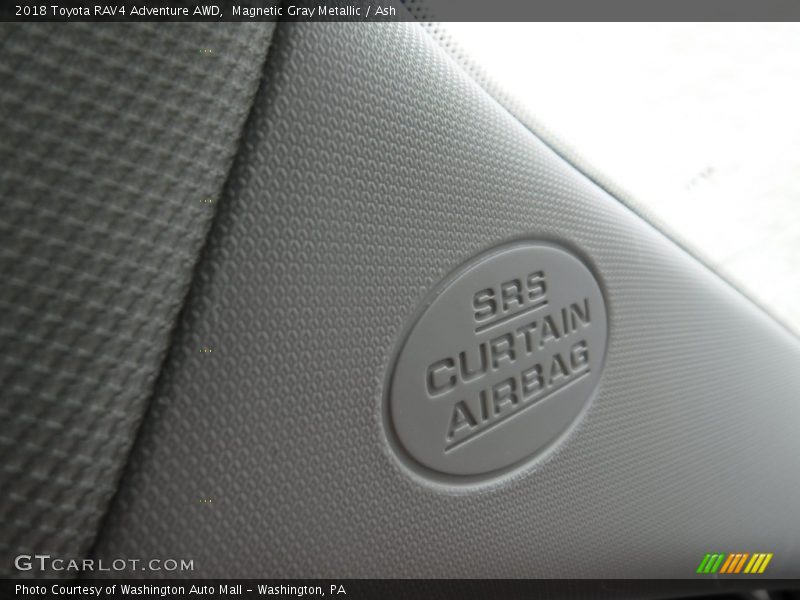 Magnetic Gray Metallic / Ash 2018 Toyota RAV4 Adventure AWD