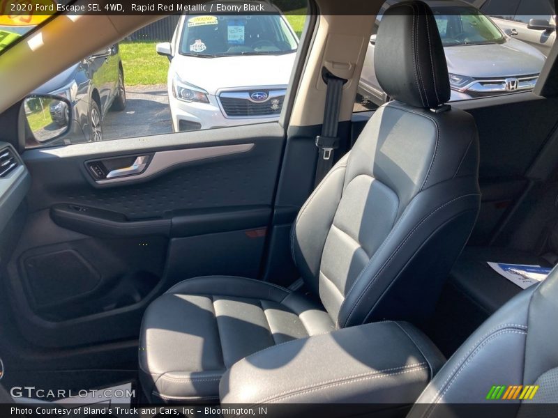 Rapid Red Metallic / Ebony Black 2020 Ford Escape SEL 4WD