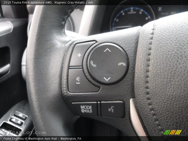 Magnetic Gray Metallic / Ash 2018 Toyota RAV4 Adventure AWD