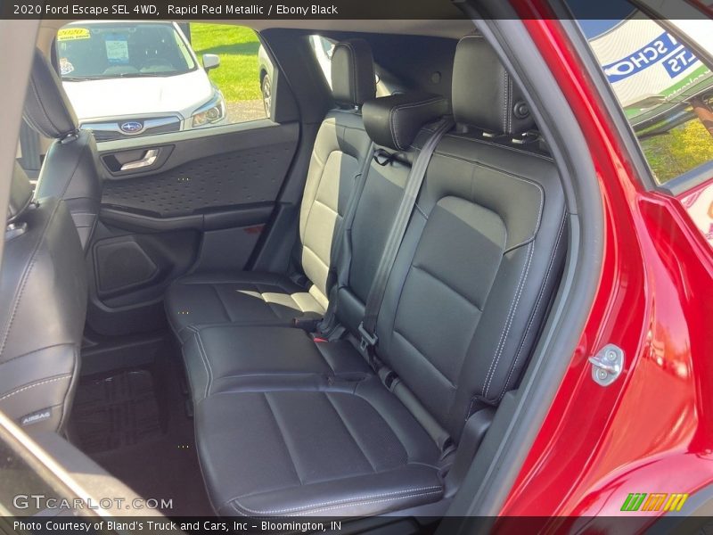 Rapid Red Metallic / Ebony Black 2020 Ford Escape SEL 4WD