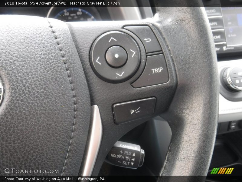 Magnetic Gray Metallic / Ash 2018 Toyota RAV4 Adventure AWD